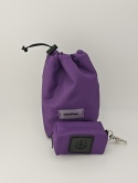Saszetka na smaczki z etui na kupoworki | violet | gratis woreczki