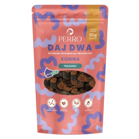 Trenerki Perro Daj Dwa Konina z tapioką, 85g