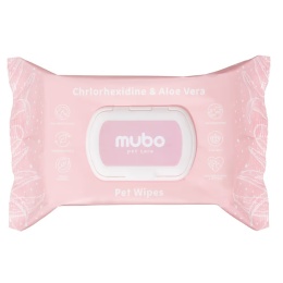 Chusteczki Mubo Chlorhexidine & Aloe Vera Pet - 100 szt 15x30 cm