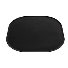 Fiboo Mata antypoślizgowa pod miski – 32×32 cm Czarna