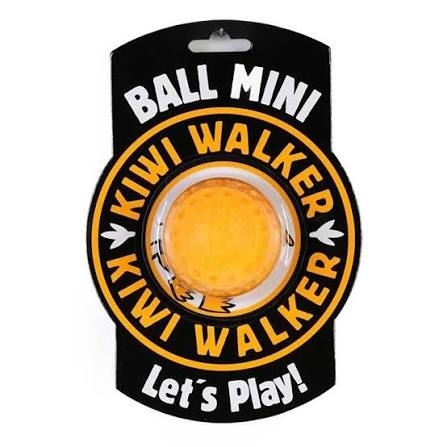Kiwi Walker Let's Play Ball Orange - piłka dla psa, pomarańczowa - Mini