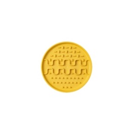 Mata do lizania lollipop mini Fiboo żółta