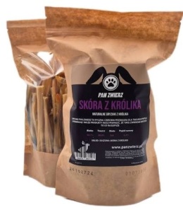 PanZwierz Skóra z królika 350g
