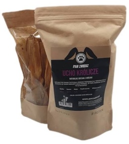 PanZwierz Uszy królika bez futra 160 g