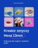 SMYCZNIK: Kreator smyczy z HEXA 13 mm (plastry miodu)