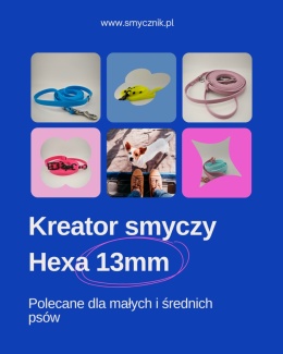SMYCZNIK: Kreator smyczy z HEXA 13 mm (plastry miodu)